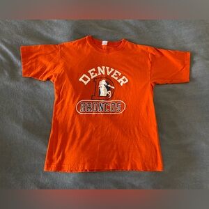 Vintage 70s Champion Denver Broncos Football Tee